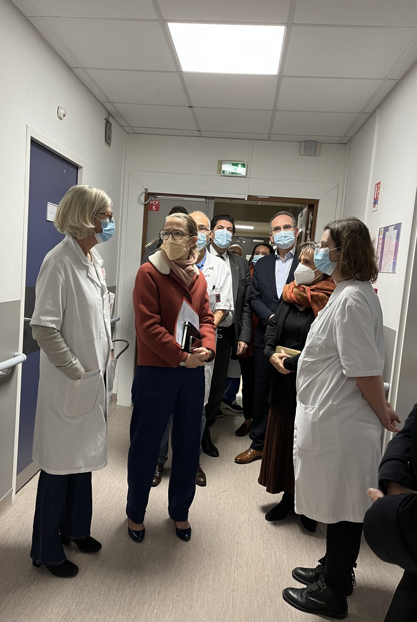 Visite de la Directrice Générale de l'ARS Ile-de-France, Amélie Verdier ...