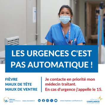 illustration Les urgences c’est pas automatique !