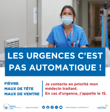 illustration Les urgences c’est pas automatique !