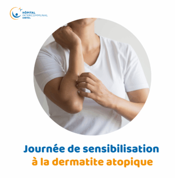 illustration Journée de sensibilisation à la dermatite atopique