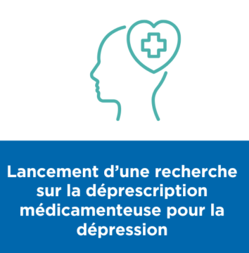 illustration Lancement d’une recherche sur la déprescription médicamenteuse pour la dépression